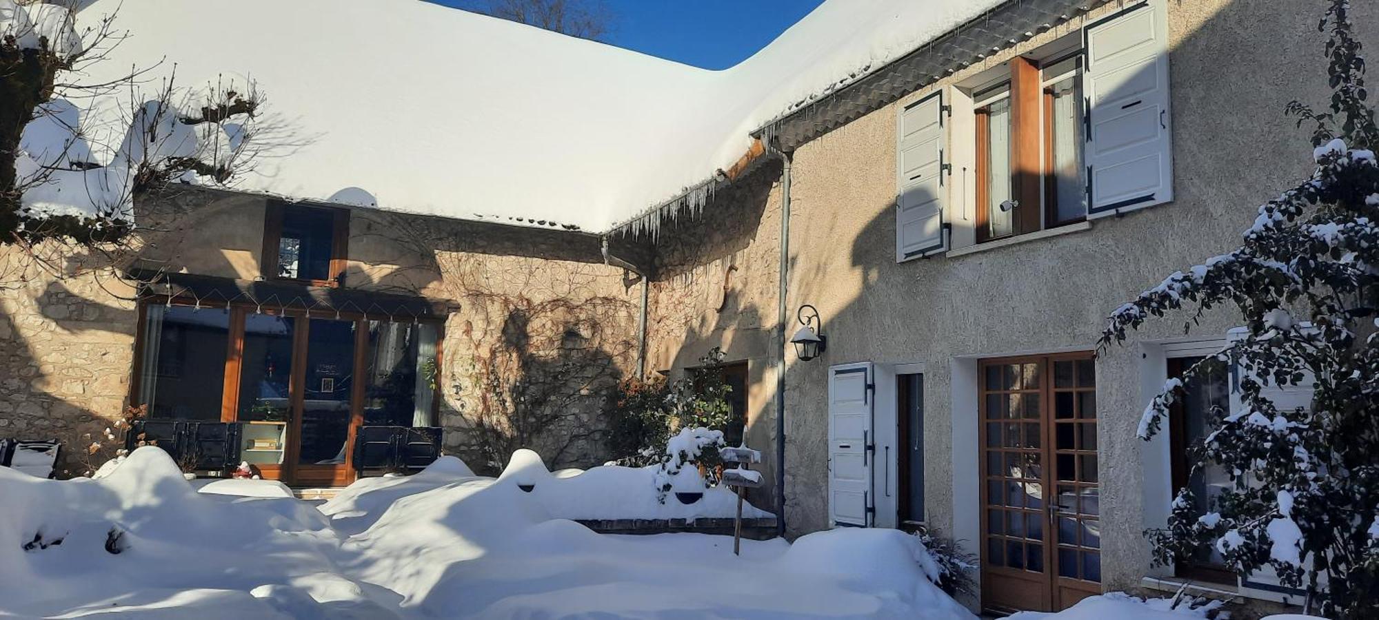 Les Vagabonds Du Mont Bed & Breakfast Chichilianne Eksteriør bilde